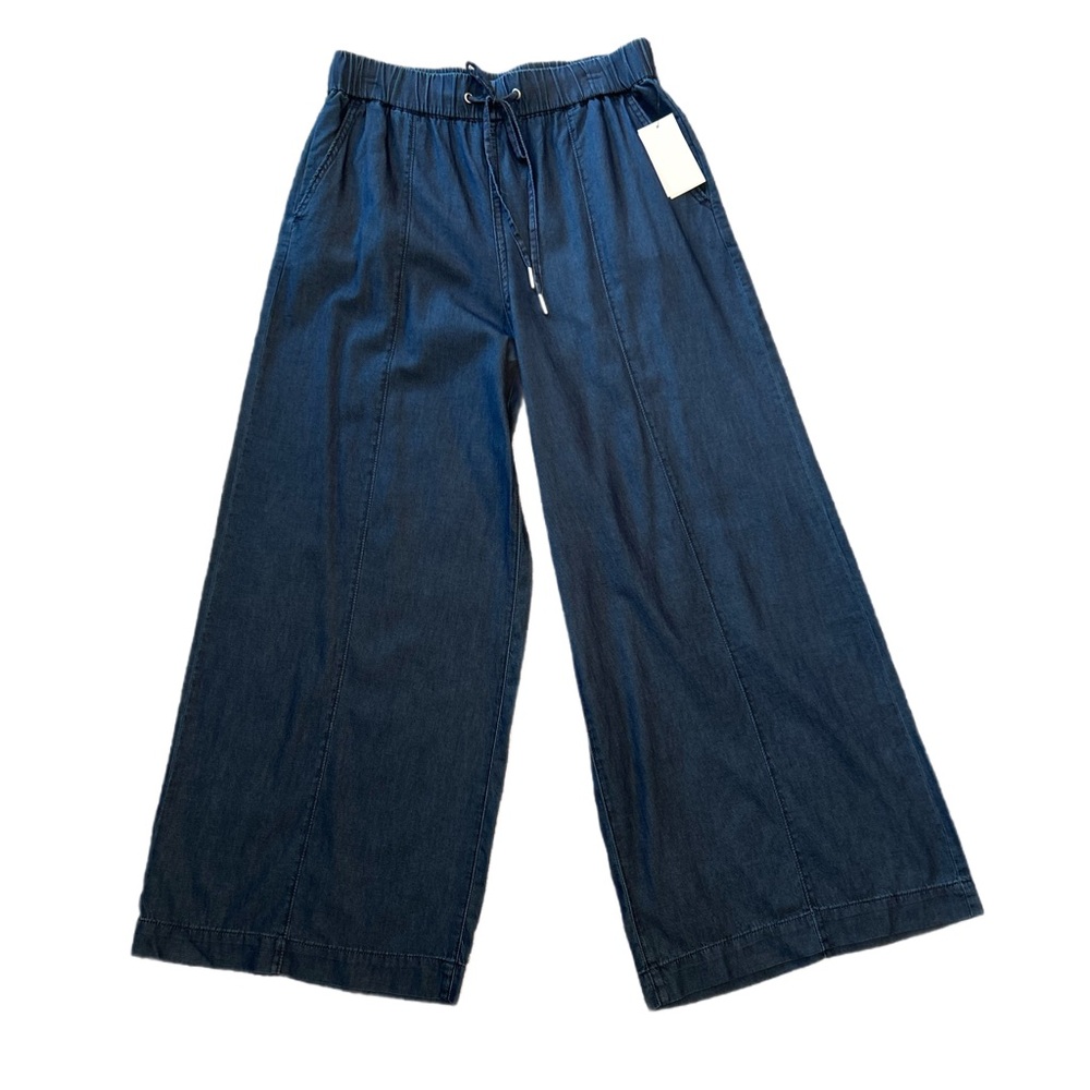 Juicy Couture Wide Leg High Waist Denim Pants